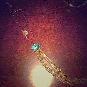 Free people fringe necklace